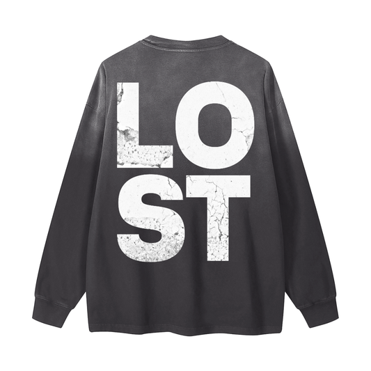 Gradient Washed L/S T-Shirt