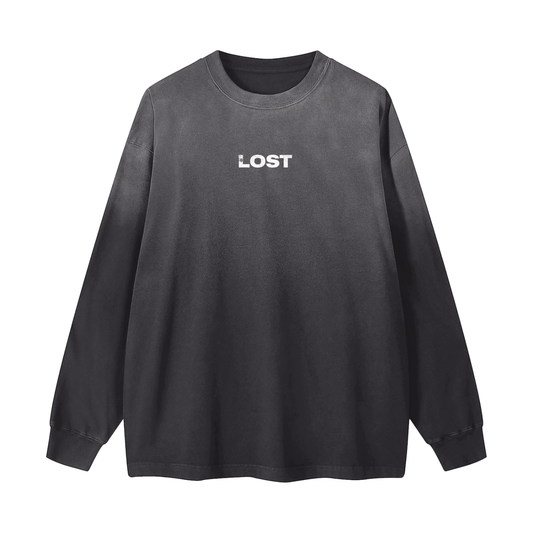 Gradient Washed L/S T-Shirt