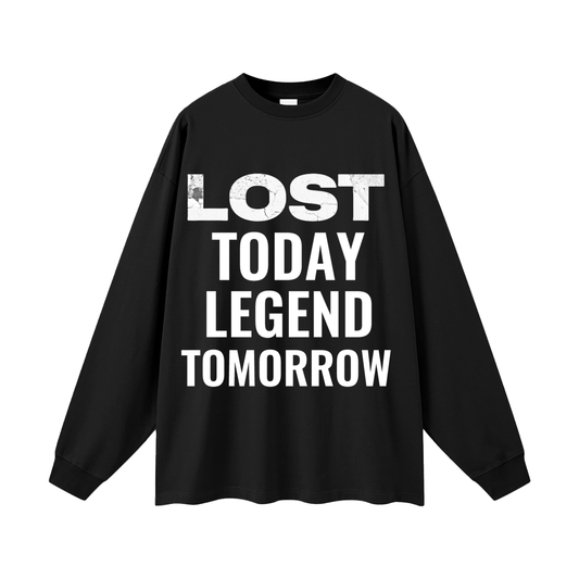 Legend Tomorrow Oversized Unisex Long Sleeve T-Shirt