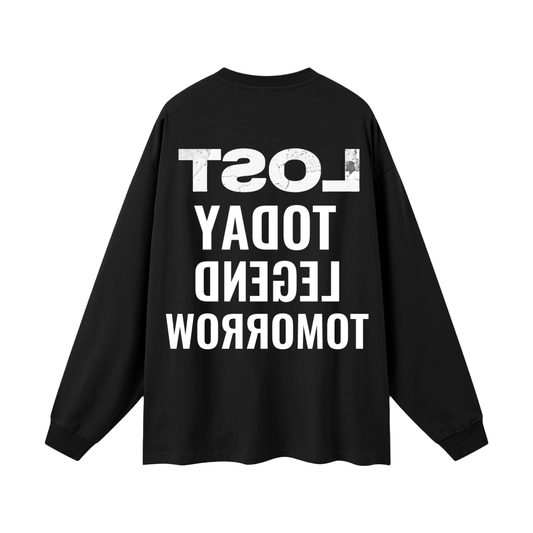 Legend Tomorrow Oversized Unisex Long Sleeve T-Shirt
